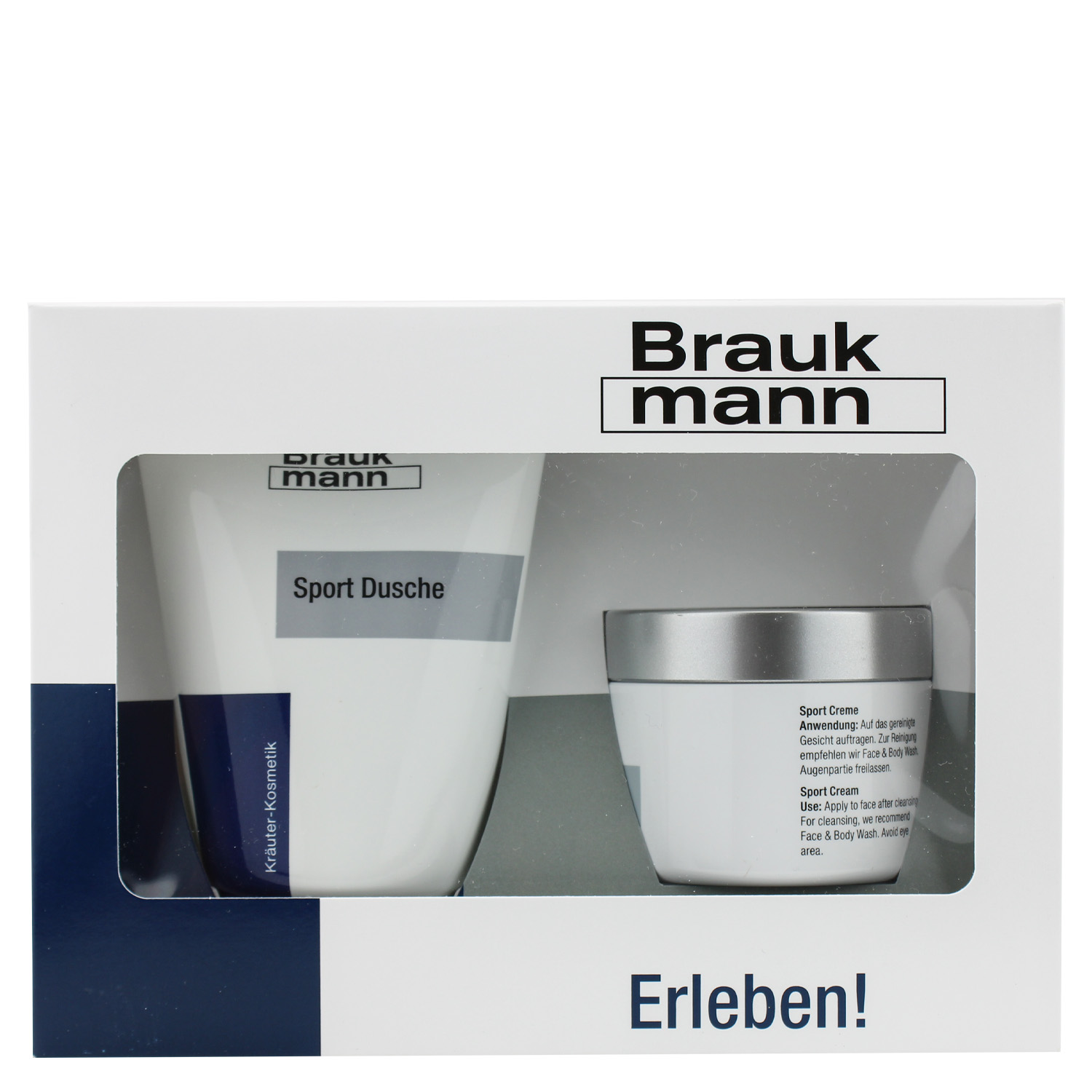 Hildegard Braukmann Man Set Sport Creme 50ml & Sport Dusche 120ml
