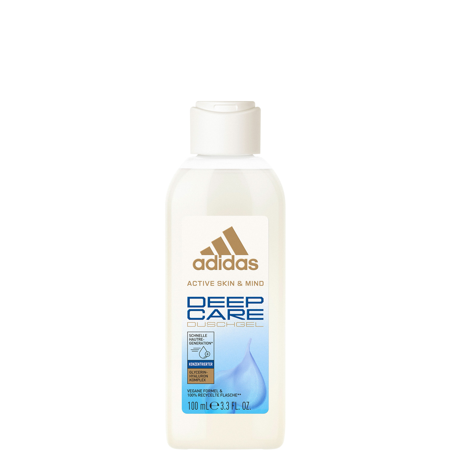 Adidas Deep Care for Woman Shower Gel als Reisegröße 100ml