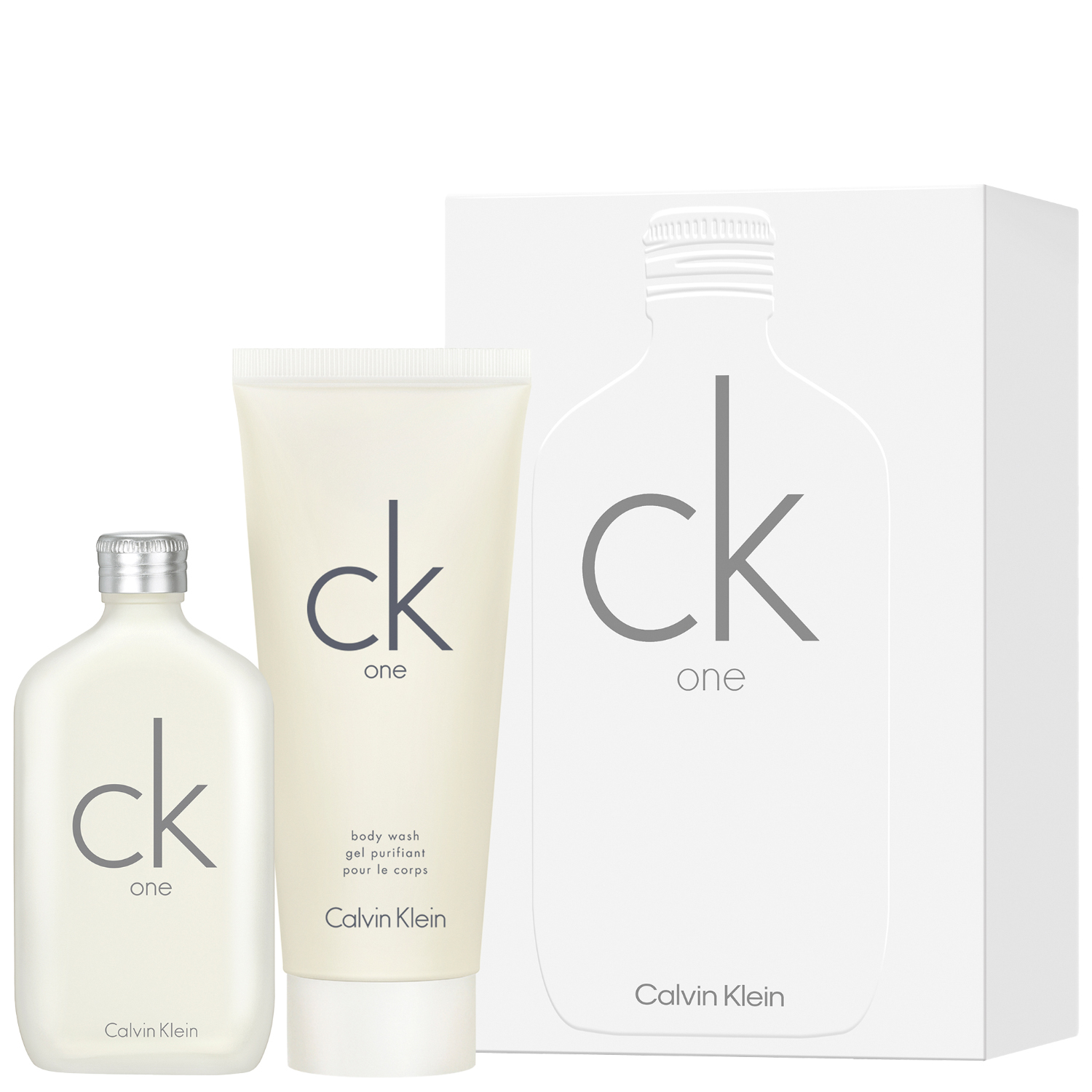 Calvin Klein CK One Set Eau de Toilette 50ml & Body Wash 100ml