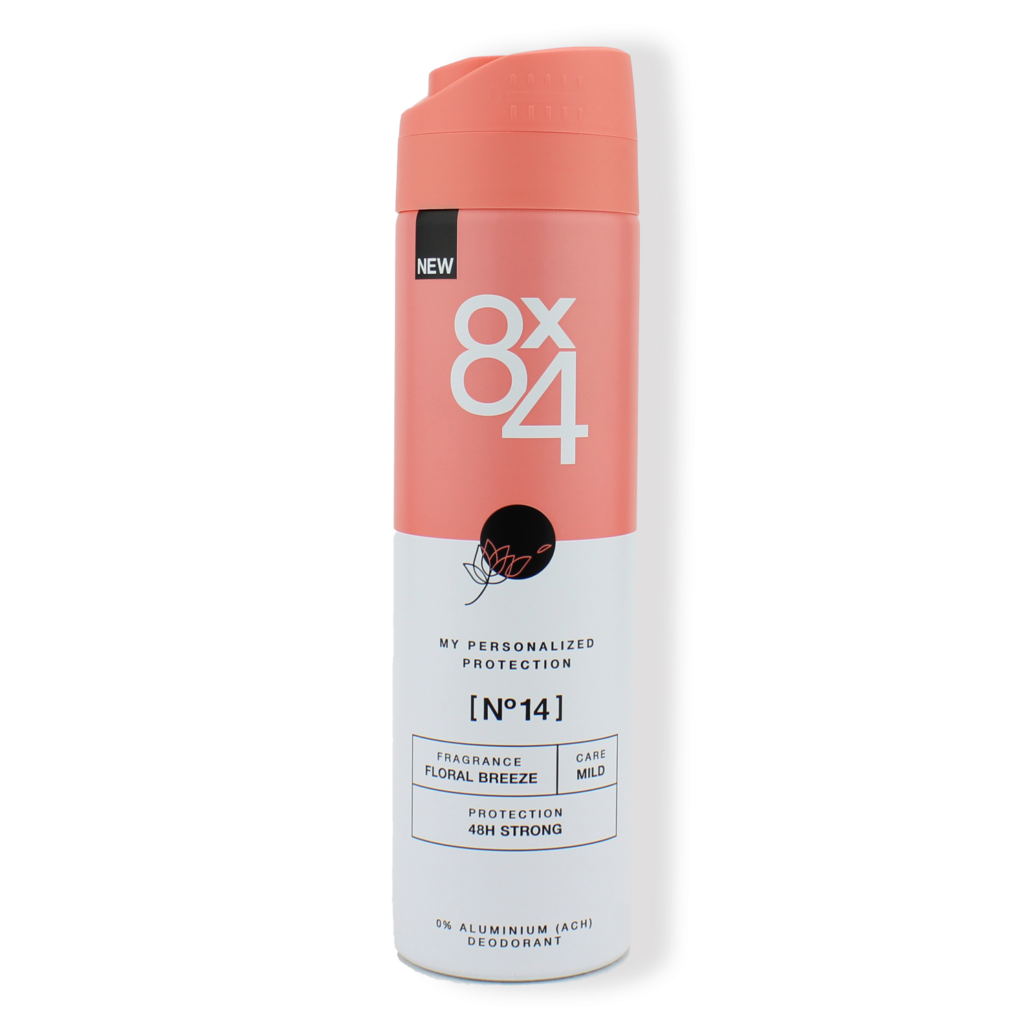 8x4 N°14 Floral Breeze Deodorant Spray 150ml
