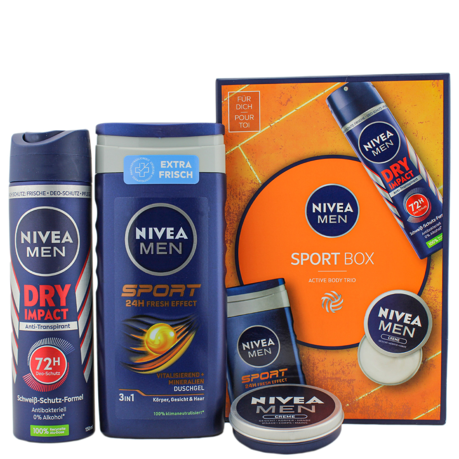Nivea Men Sport Box 3-teilig