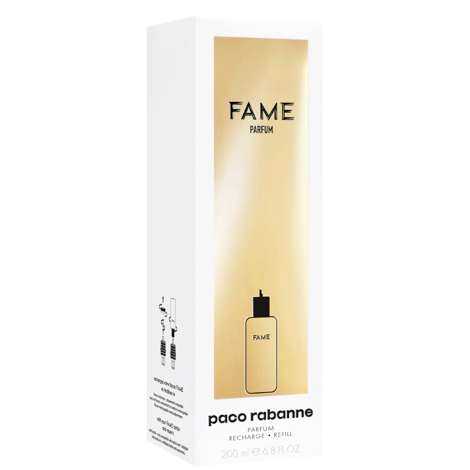 Rabanne Fame Parfum 200ml Refill