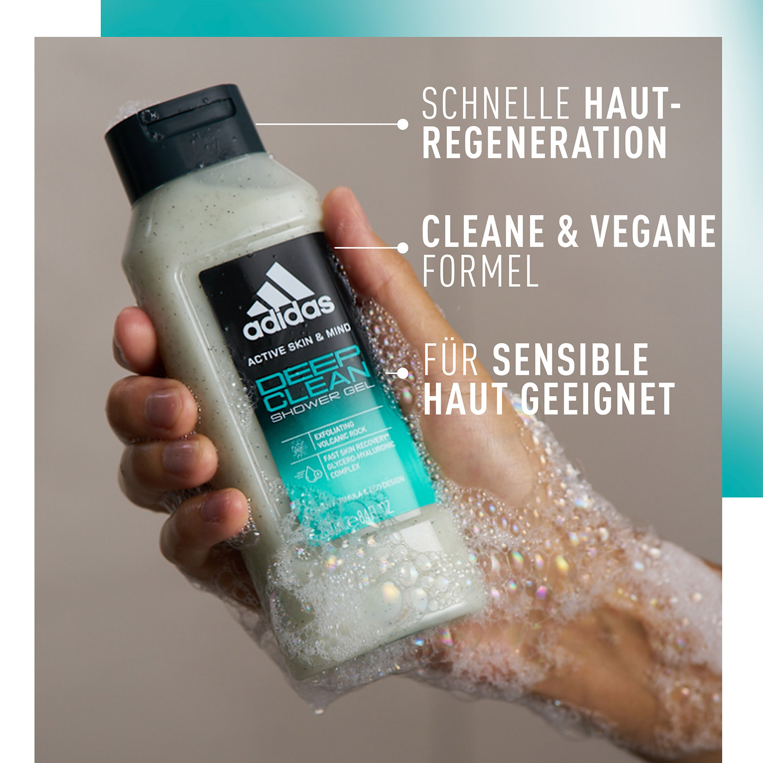 Adidas Deep Clean Shower Gel 250ml